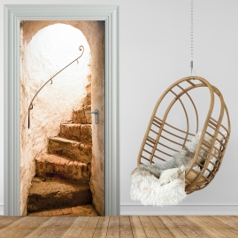 Tuertapete - ALTE KELLERTREPPE - grafik