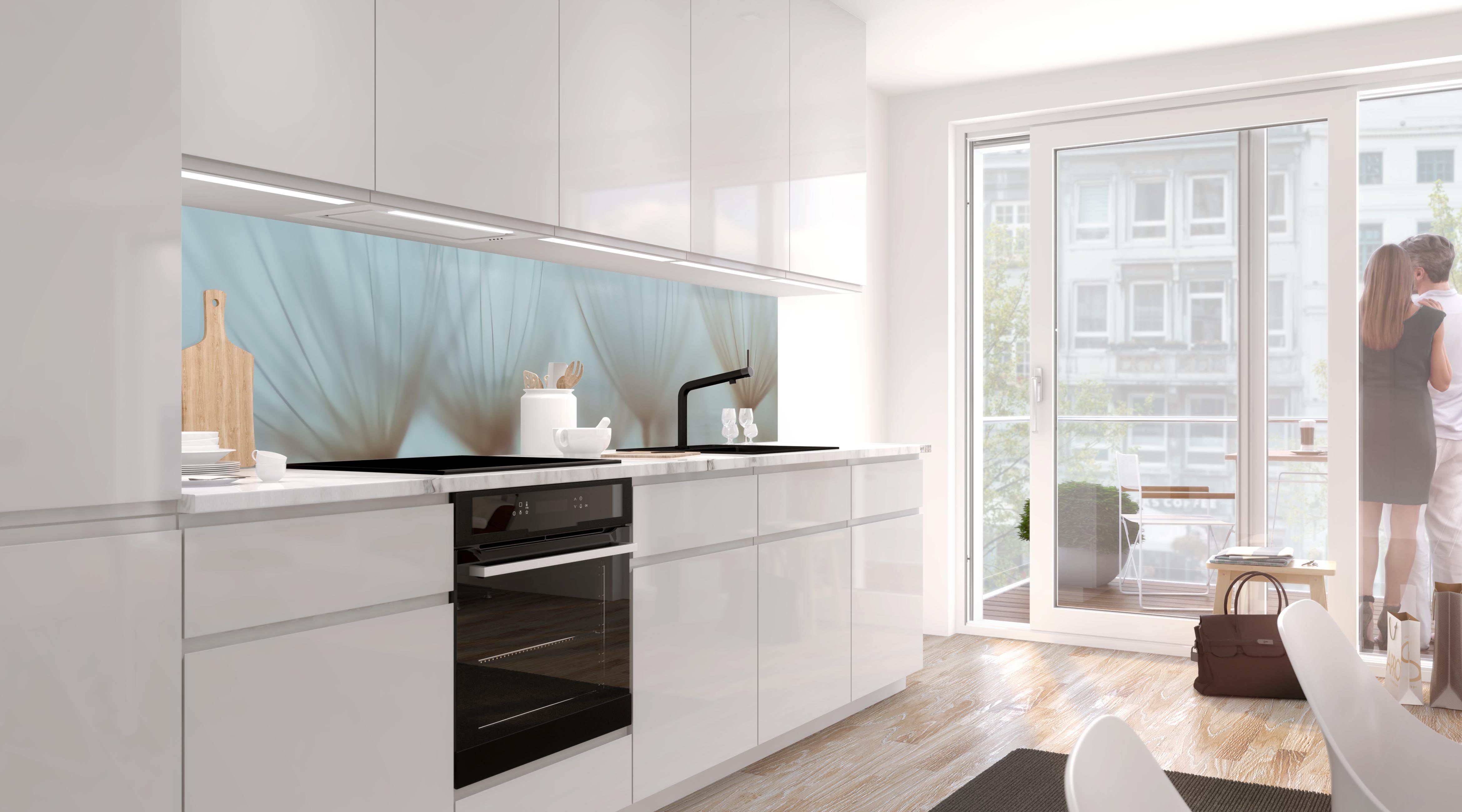 Küchenrückwand Pusteblume Premium Hart-PVC 0,5 mm selbstklebend 