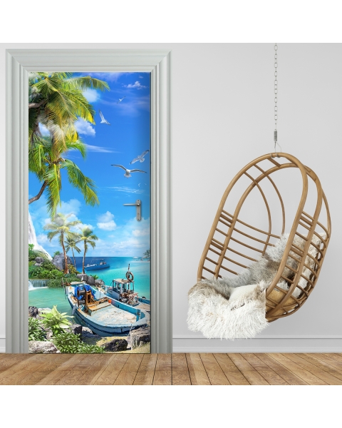 Tuertapete - KARIBISCHE STIMMUNG - grafik