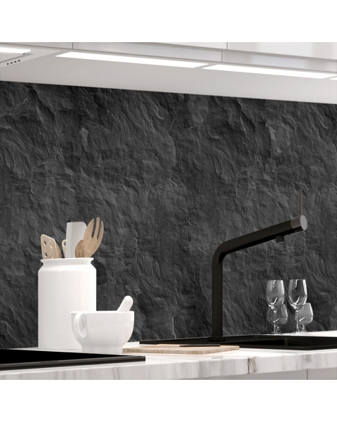 Kuechenrueckwand - SCHIEFER - grafik