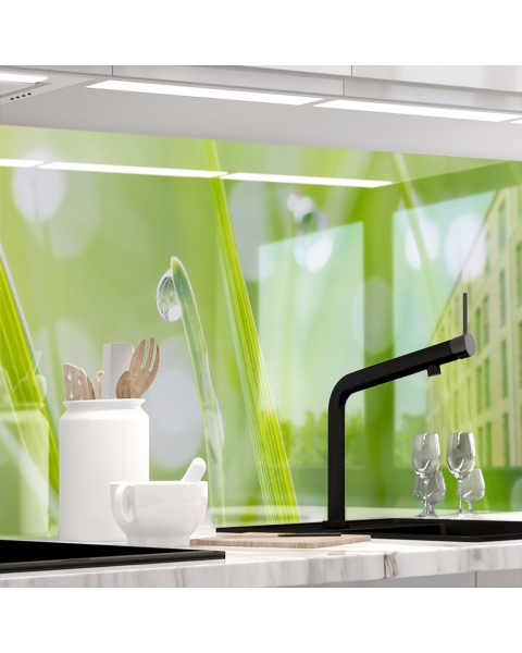 Kuechenrueckwand - MODERN GRASS - grafik