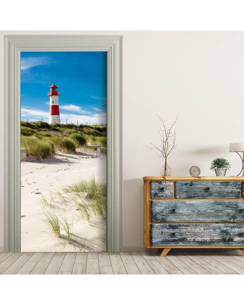 Tuertapete - LEUCHTTURM - grafik