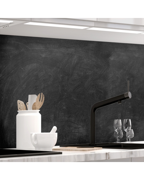 Kuechenrueckwand - SCHULTAFEL (fuer Kreide) - grafik
