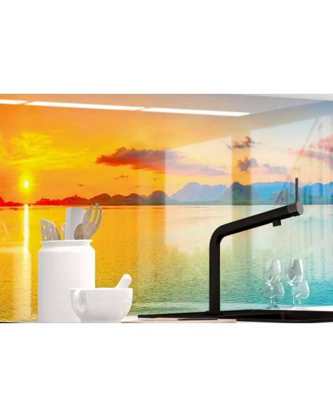 Kuechenrueckwand - SUNDOWNER - grafik