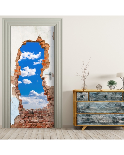 Tuertapete - DURCHBRUCH - grafik