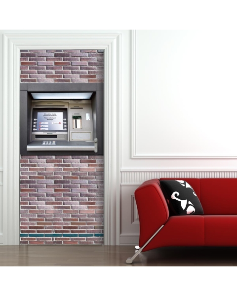 Tuertapete - GELDAUTOMAT - grafik