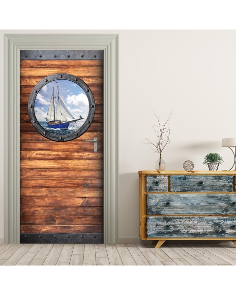 Tuertapete - BULLAUGE - grafik