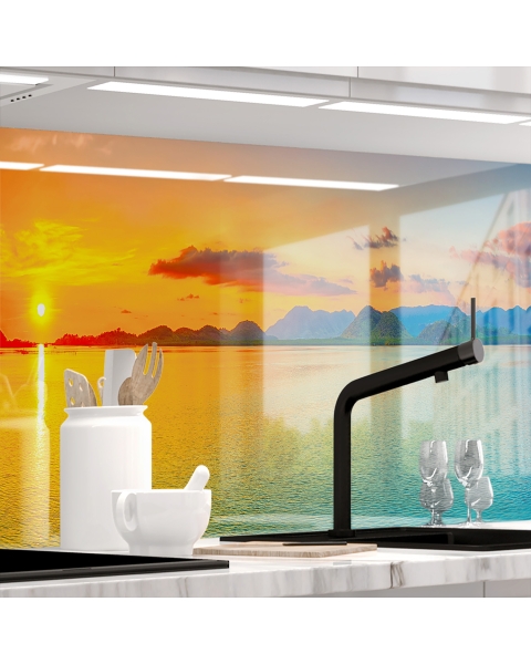Kuechenrueckwand - SUNDOWNER - grafik