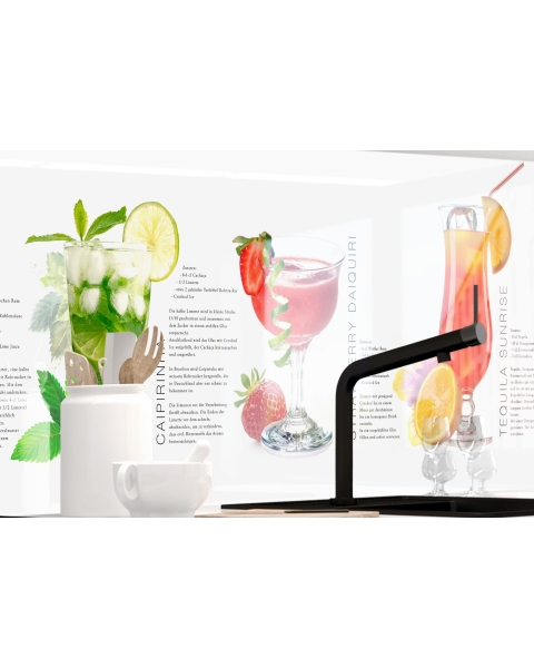 Kuechenrueckwand - SUMMER DRINKS - grafik