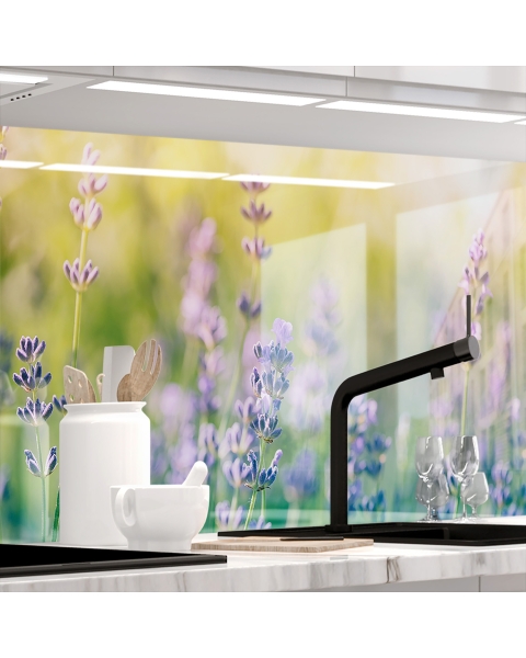 Kuechenrueckwand - LAVENDEL - grafik