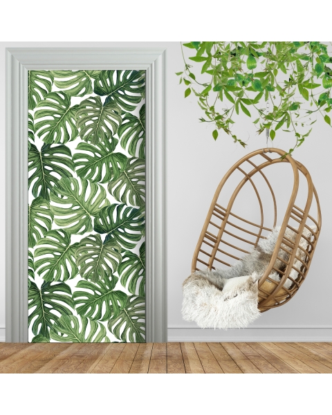 Tuertapete - JUNGLE BLaeTTER - grafik