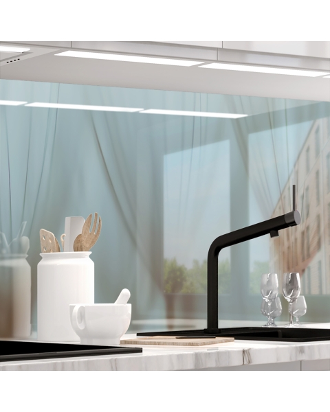 Kuechenrueckwand - PUSTEBLUME - grafik