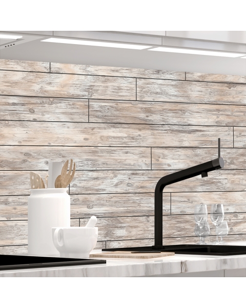 Kuechenrueckwand - PLANKEN - grafik