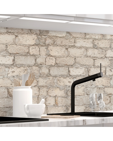 Kuechenrueckwand - ALTE MAUER - grafik