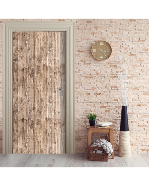 Tuertapete - HOLZLATTEN - grafik