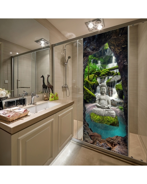 Tuertapete - BUDDHA SEERUHE - grafik