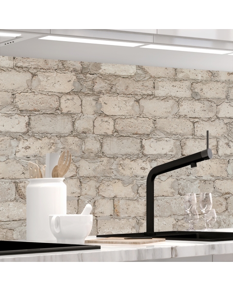 Kuechenrueckwand - ALTE MAUER - grafik