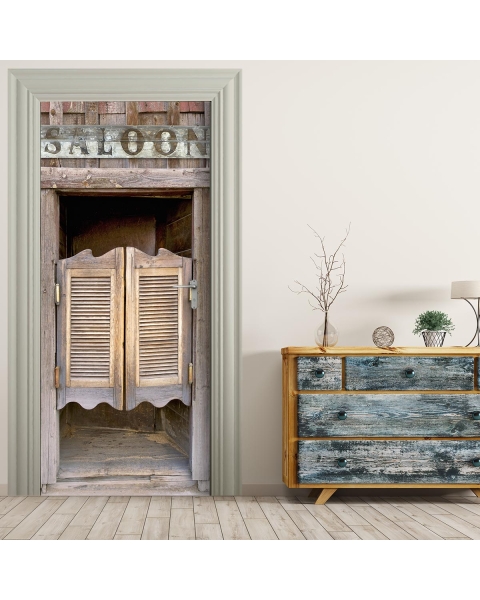 Tuertapete - SALOON - grafik