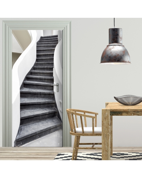 Tuertapete - MODERNE TREPPE - grafik
