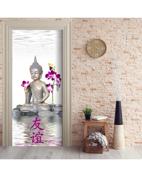 Tuertapete - ZEN BUDDHA - grafik