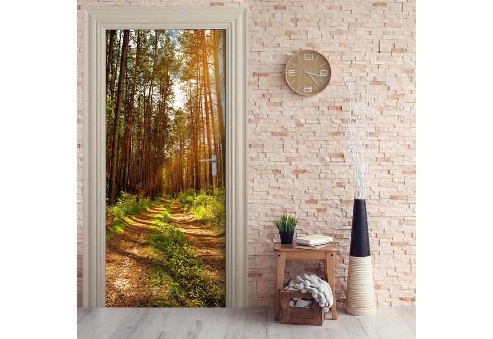 Türtapete - WALD LICHTUNG Tuertapete - WALD LICHTUNG - grafik