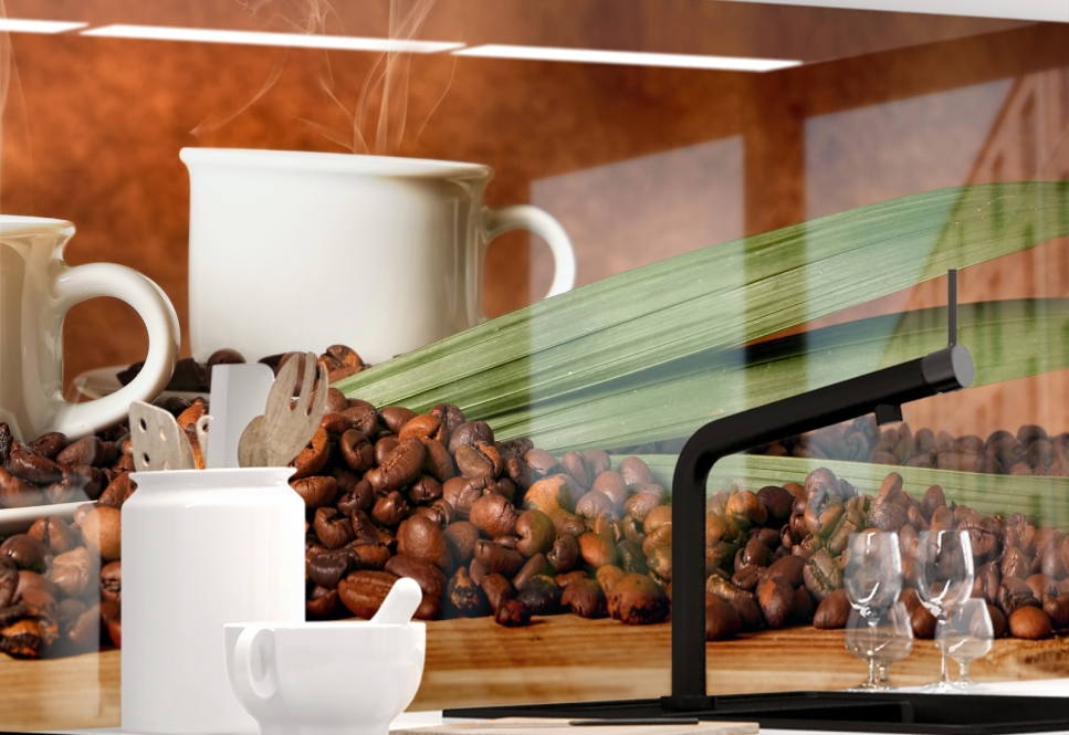 Kuechenrueckwand - PURE COFFEE - grafik