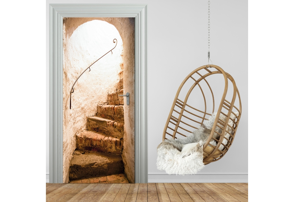 Tuertapete - ALTE KELLERTREPPE - grafik