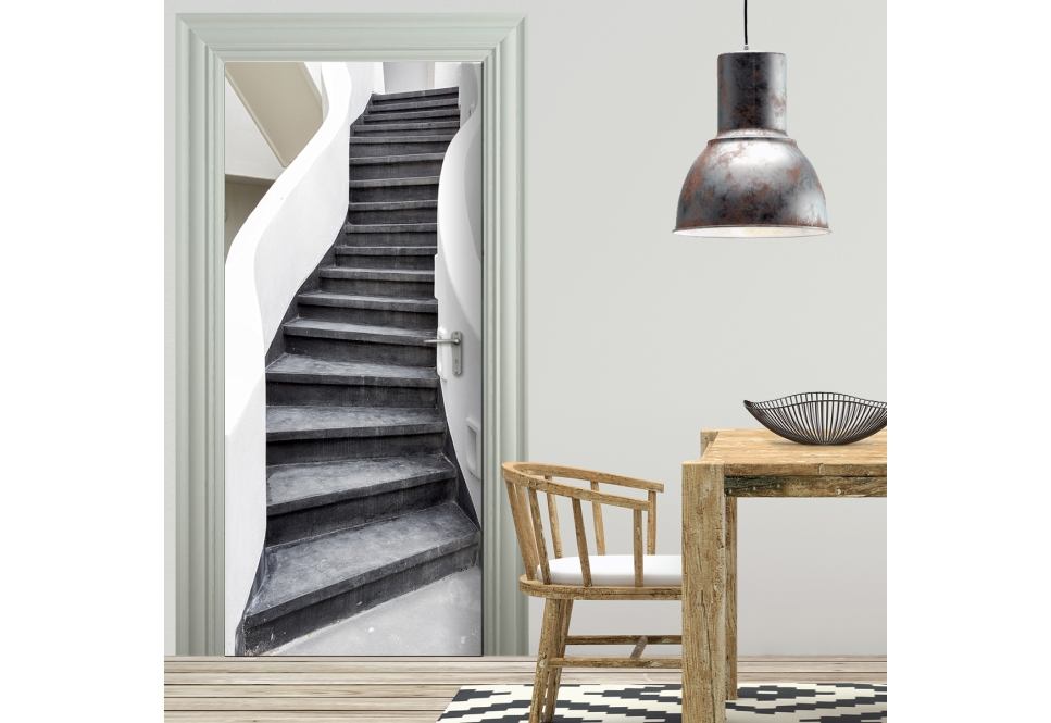 Türtapete - MODERNE TREPPE Tuertapete - MODERNE TREPPE - grafik