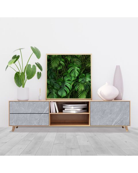 Möbelfolie - ELEGANT GREY MARMOR (12,49 €/m²)