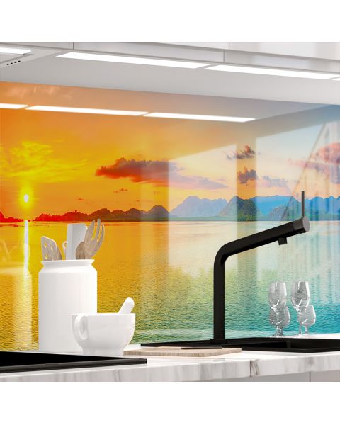 37806 Küchenrückwand - SUNDOWNER-stickerprofis