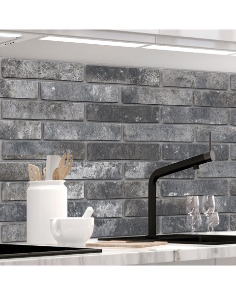 37861 Küchenrückwand - LOFT BLACK-stickerprofis