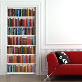 Türtapete - BÜCHERREGAL