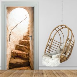Türtapete - ALTE KELLERTREPPE
