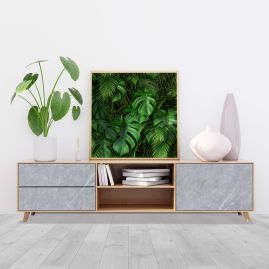 Möbelfolie - ELEGANT GREY MARMOR (12,49 €/m²)