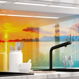 37806 Küchenrückwand - SUNDOWNER-stickerprofis