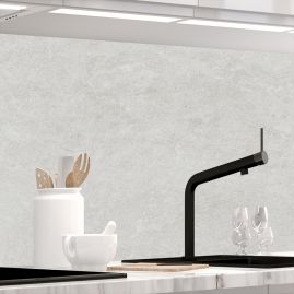 37882 Küchenrückwand - WHITE NATURAL STONE-stickerprofis