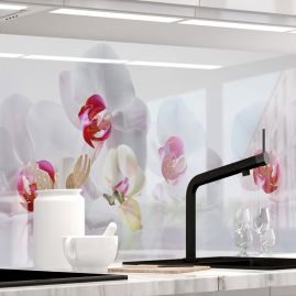 37804 Küchenrückwand - ORCHIDEEN ENSEMBLE-stickerprofis