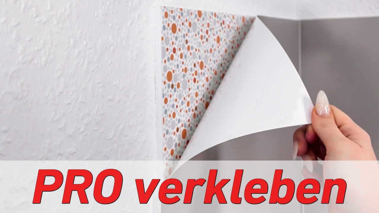 Küchenrückwand Pro zuschneiden und verkleben