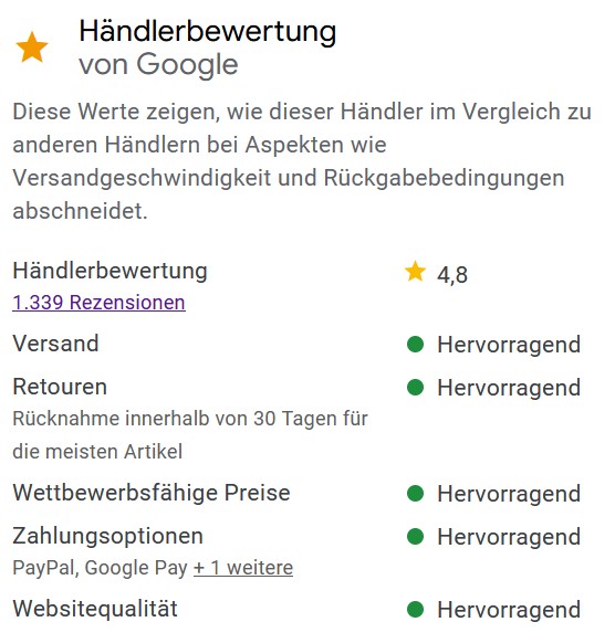 Unsere Bewertungen auf Trustami